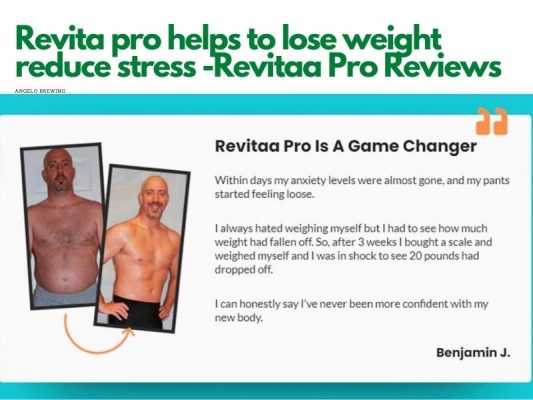 Revita pro helps to lose weight - reduce stress -Revitaa Pro Reviews